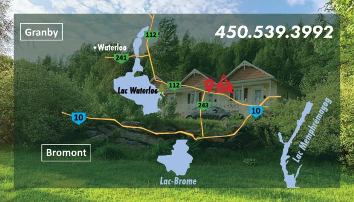Motel & Chalets --Shefford-Waterloo- Habitation Forest ภายนอก รูปภาพ
